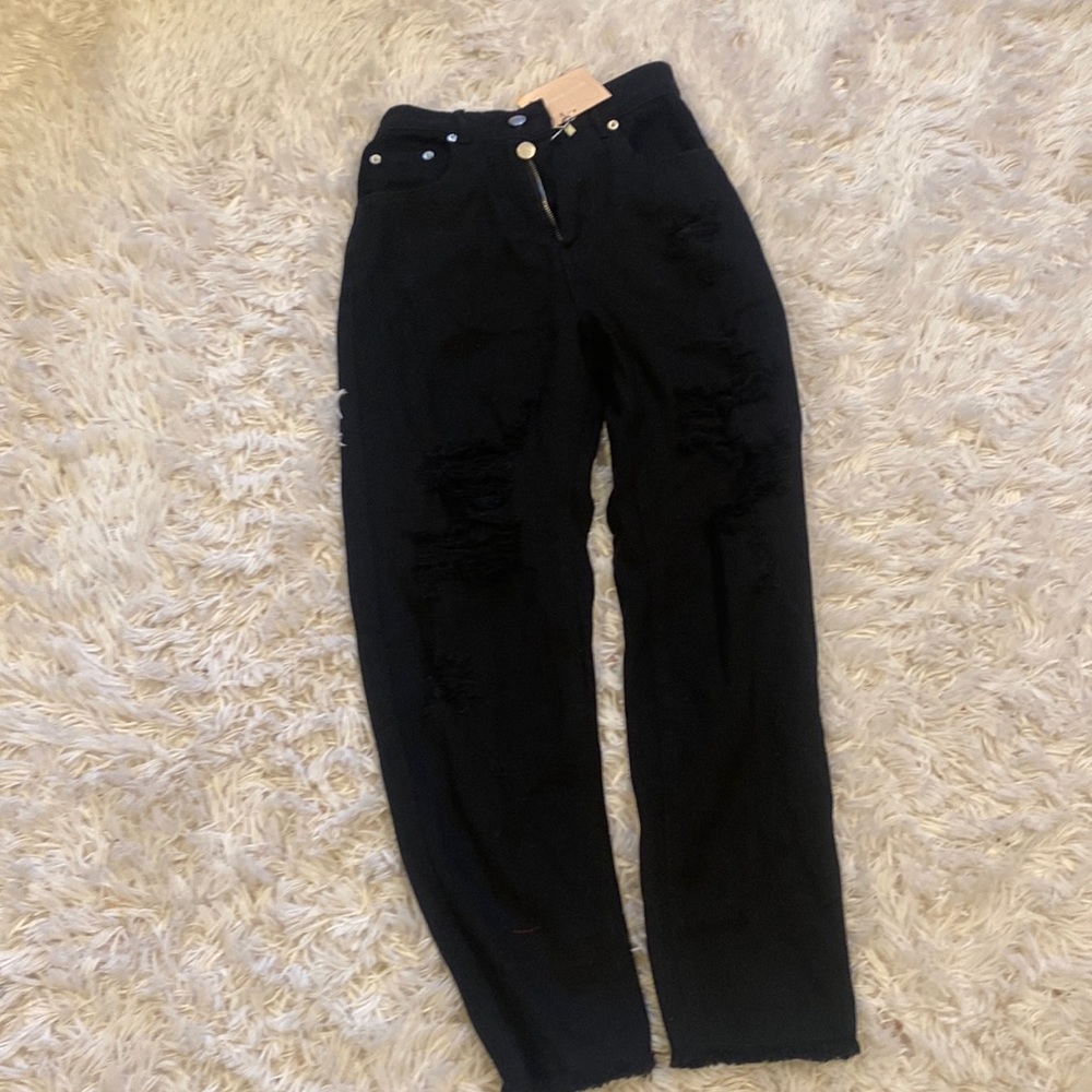 Nwt XS Kittenish black jeans